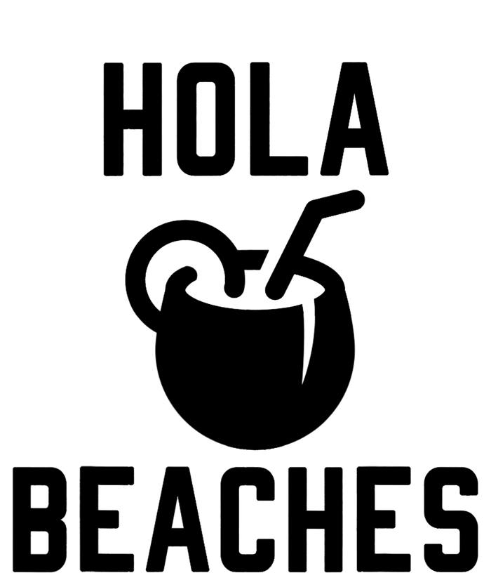 Hola Beaches Funny Drinking Beach Vacation Premium Hoodie