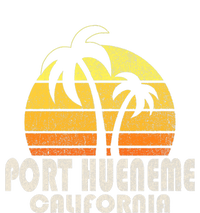 Retro Port Hueneme CA Beach Vacation Doggie Tank