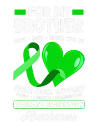 I Wear Green For My Brother TBI Brain Injury Awareness Kids Sweatshirt