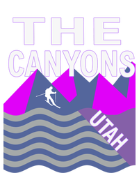 The Canyons Utah Usa Ski Resort Snowboarding Skiing Funny Gift T-Shirt