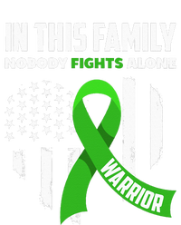 In This Family Nobody Fights Alone Brain Injury Warrior Women's Perfect Tri Tunic Long Sleeve Shirt