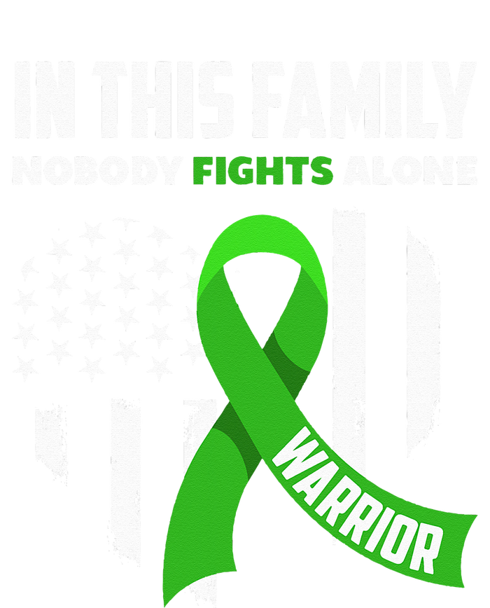 In This Family Nobody Fights Alone Brain Injury Warrior Women's Perfect Tri Tunic Long Sleeve Shirt