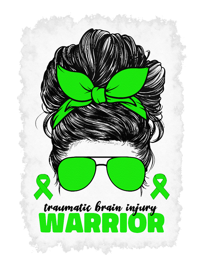 Traumatic Brain Injury Warrior For Women TBI Awareness Month Bumper Sticker