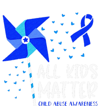 All Matter Child Abuse Prevention Awareness Pinwheel PosiCharge RacerMesh Polo