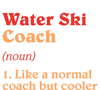 Water Ski Coach Definition Funny Water Skiing Humor Gift Premium T-Shirt