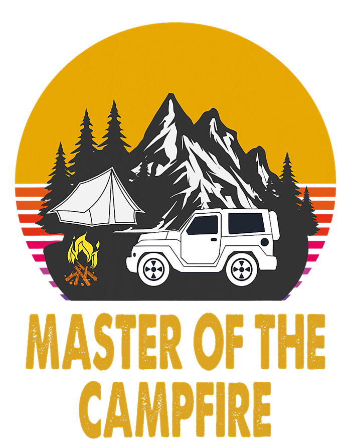 Master Of The Campfire Funny Camping Wilderness Lovers Gift Toddler Sweatshirt