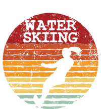 Water Skiing Retro Waterski Vintage Waterskiing Sunset Ski Gift Premium T-Shirt