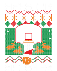 Basketball Player Ugly Christmas Sweater Seasons Swishes T-Shirt