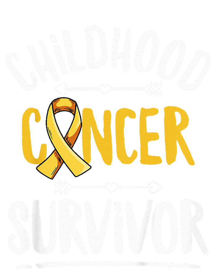 Childhood Cancer Design For A Childhood Cancer Survivor Snapback Five-Panel Rope Hat