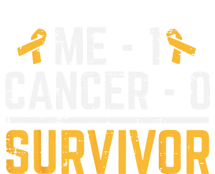 Me 1 Childhood Cancer 0 Survivor Awareness Cooling Performance Crew T-Shirt