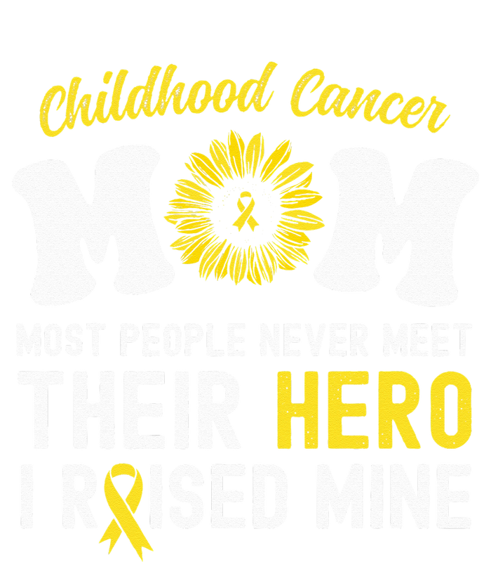 Mom Of A Warrior Hero Childhood Cancer Awareness Sunflower Legacy Cool Fit Booney Bucket Hat