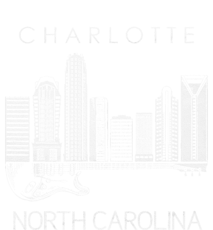 Charlotte Souvenir Men North Carolina Souvenir Music Guitar T-Shirt