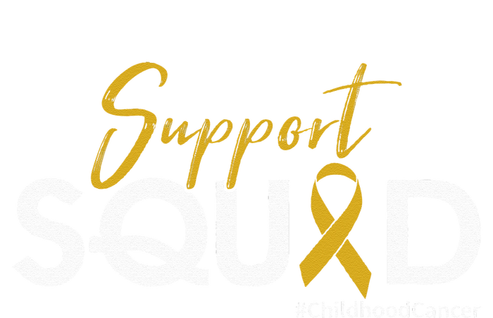 Support Squad Childhood Cancer Awareness T-Shirt