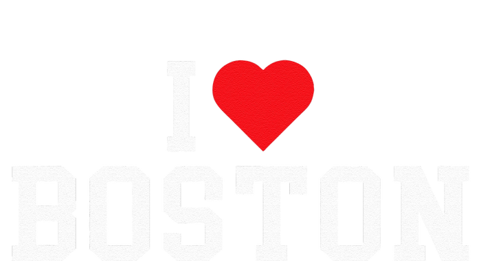 I Love Boston Massachusetts Throwback Womens CVC Long Sleeve Shirt