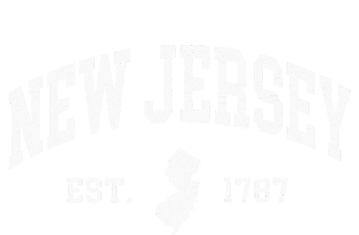 New Jersey Est 1787 Distressed Worn T-Shirt