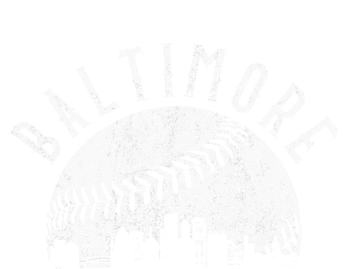 Vintage Baseball Baltimore Maryland Skyline Apparel T-Shirt