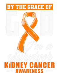 By The Grace God Im A Survivor Kidney Cancer Survivor Canvas