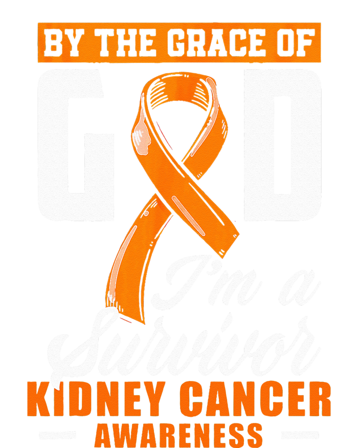 By The Grace God Im A Survivor Kidney Cancer Survivor Canvas