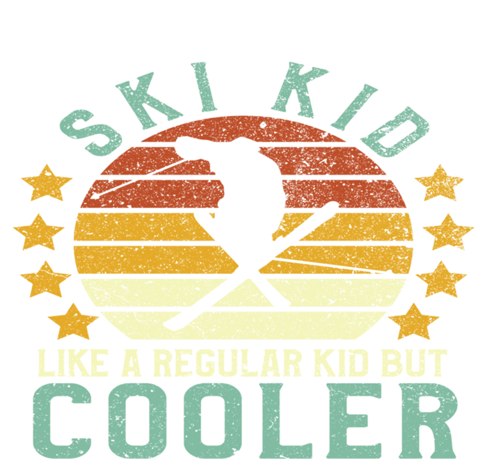 Ski Funny Young Vintage Skier And Skiing Lover Gift T-Shirt