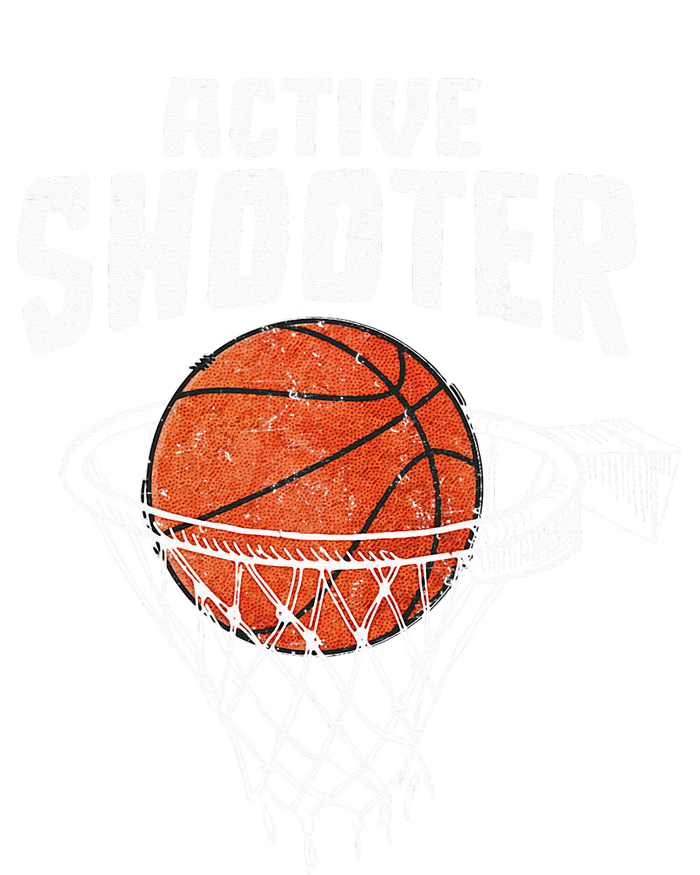 Active Shooter Basketball Lovers Men Women Basketball Player USA-Made Doggie Bandana