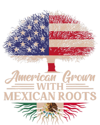 American Grown With Mexican Roots Half American Flag Mexican Toddler Long Sleeve Shirt