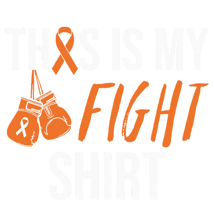 Kidney Cancer Awareness Orange Ribbon Full Zip Hoodie