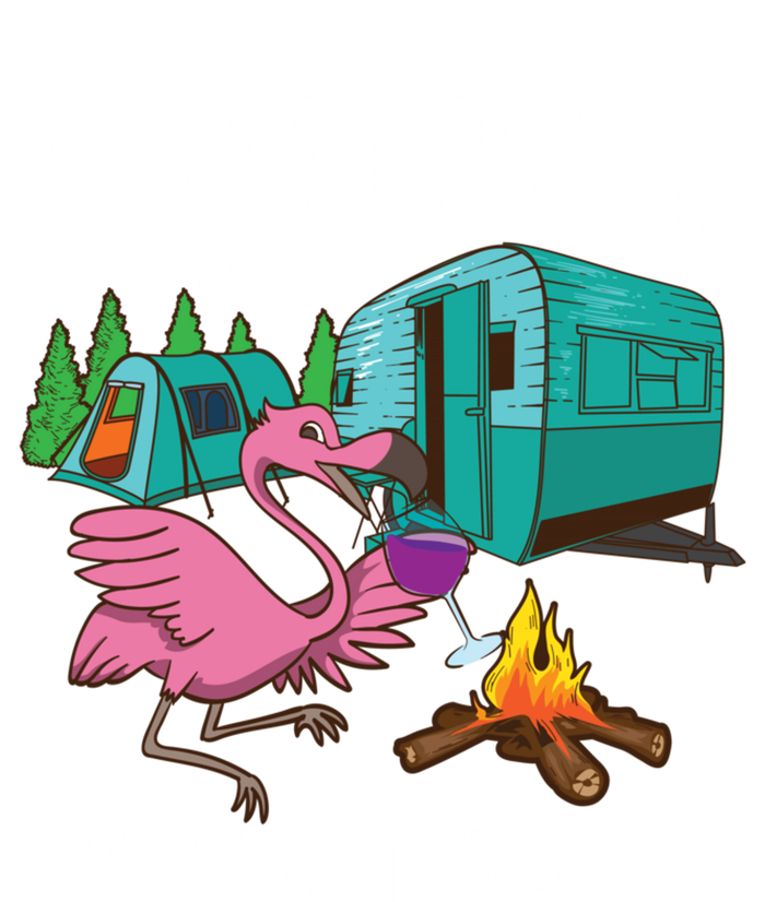 Funny If I'm Drunk It's My Friend's Fault Cool Campers Gift Women's Perfect Tri Tunic Long Sleeve Shirt