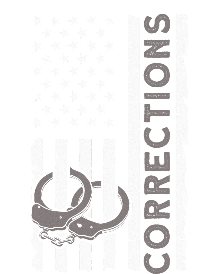 Correctional Officer Corrections Thin Silver Line T-Shirt