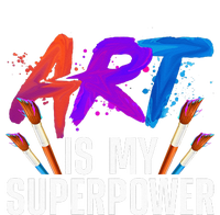 Cool Art For Men Women Art Teacher Artist Painter Superpower T-Shirt