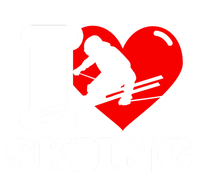 Ski Presents I Love Skiing T Funny Ski Lover Gift Tall T-Shirt