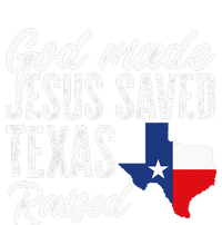 God Made Jesus Saved Texas Raised Texas Pride State Short Acrylic Beanie