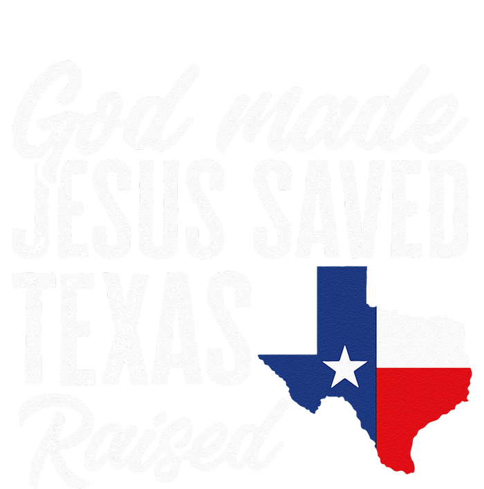 God Made Jesus Saved Texas Raised Texas Pride State Short Acrylic Beanie