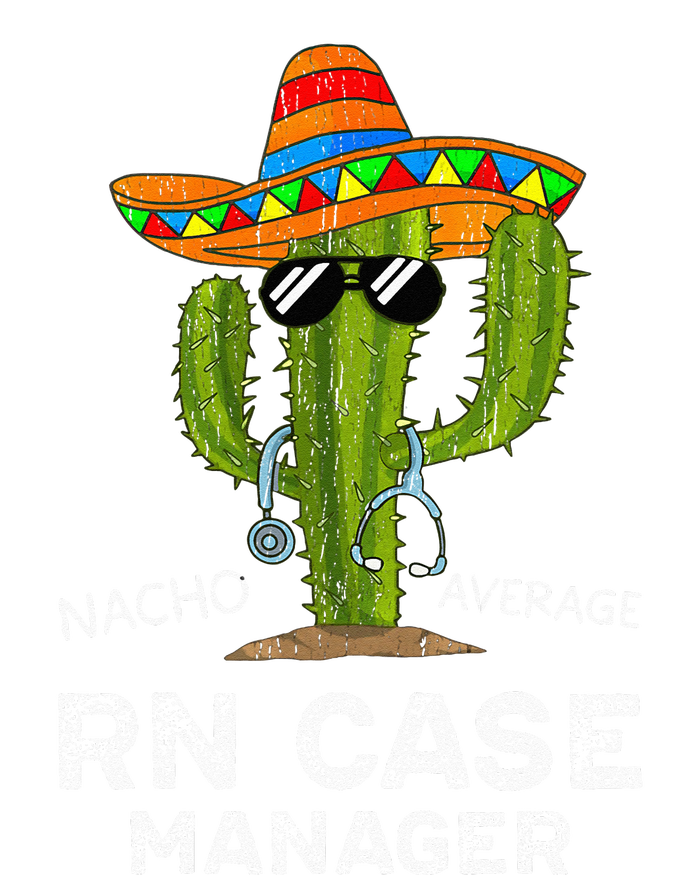 Funny Nacho Average Nurse RN Case Manager For Women Dry Zone Grid Polo