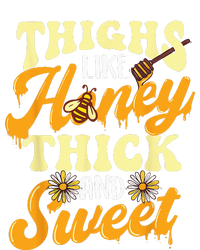 Thighs Like Honey Thick And Sweet Thick Thighs Flat Bill Trucker Hat