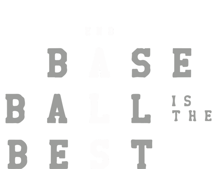 End ALS Baseball Is The Best Baseball Lover Baseball Team Women's V-Neck T-Shirt