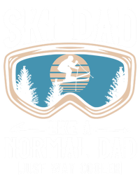 Skiing Gift For Dad Funny Ski Dad Just Cooler Funny Winter Gift T-Shirt