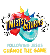 Twists And Turns VBS Follow Jesus Change The Games Women’s Perfect Tri Rocker Tank