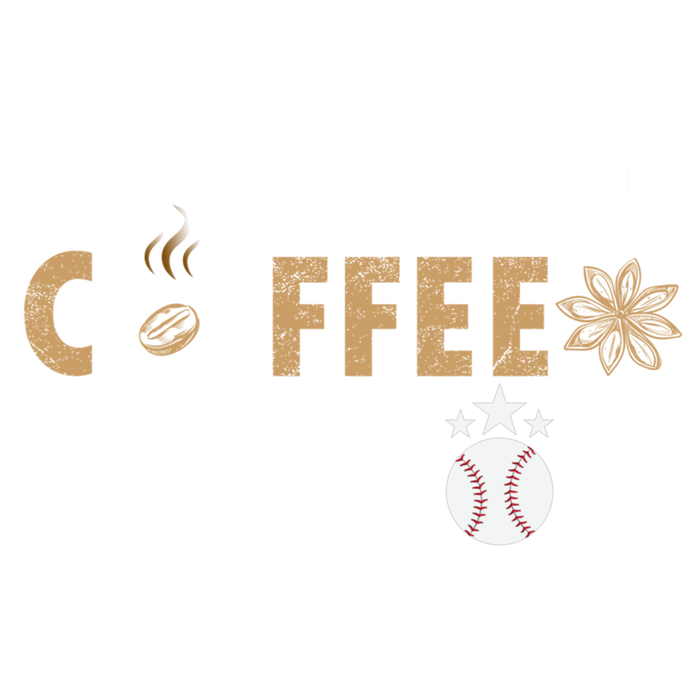 Funny Weekends Coffee and Baseball, Baseball Lovers Funny PosiCharge Competitor Tank