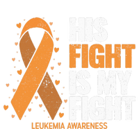 Leukemia Awareness His Fight Is My Fight Leukemia Short Acrylic Beanie