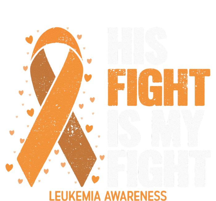 Leukemia Awareness His Fight Is My Fight Leukemia Short Acrylic Beanie