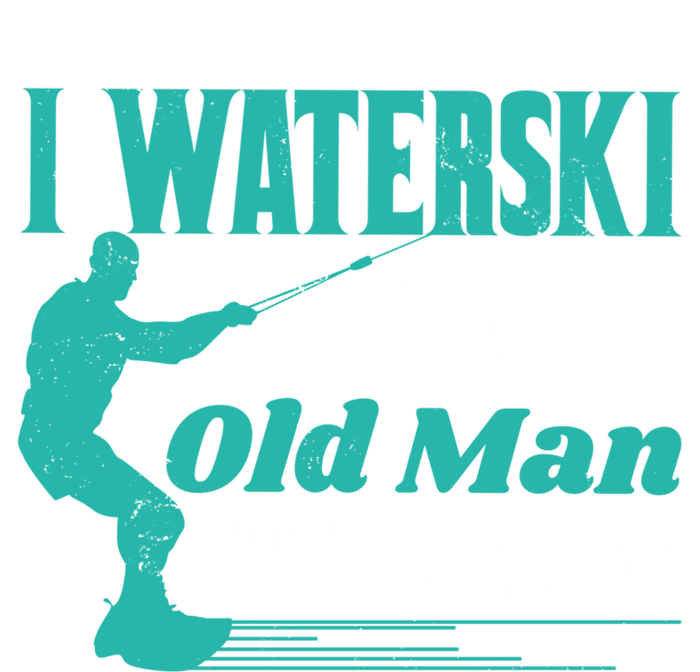 Waterskiiing I Waterski Like An Old Gift Hoodie