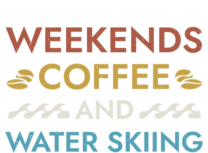 Weekends Coffee And Water Skiing Sayings Water Ski Quotes Gift Canvas