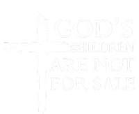 Gods Children Are Not For Sale Cross Christian High Crown Mesh Back Trucker Hat