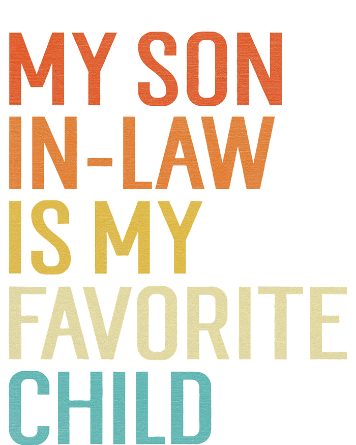 My Son In Law Is My Favorite Child Funny Family Humor Retro Kids Tie-Dye T-Shirt