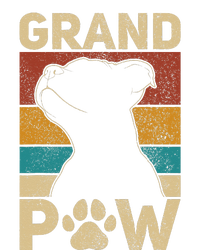 Grandpaw Dog Grandpa Funny Dog Lover Grandfather Men Pitbull Hoodie