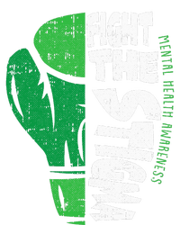 Fight The Stigma Mental Health Awareness Green Ribbon T-Shirt