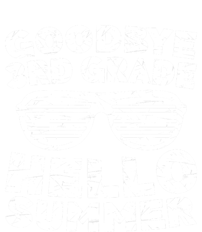 Goodbye 3rd Grade Hello Summer Third Grade Graduate Grommeted Golf Towel