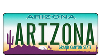 Arizona AZ License Plate Classic T-Shirt