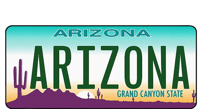 Arizona AZ License Plate Classic T-Shirt