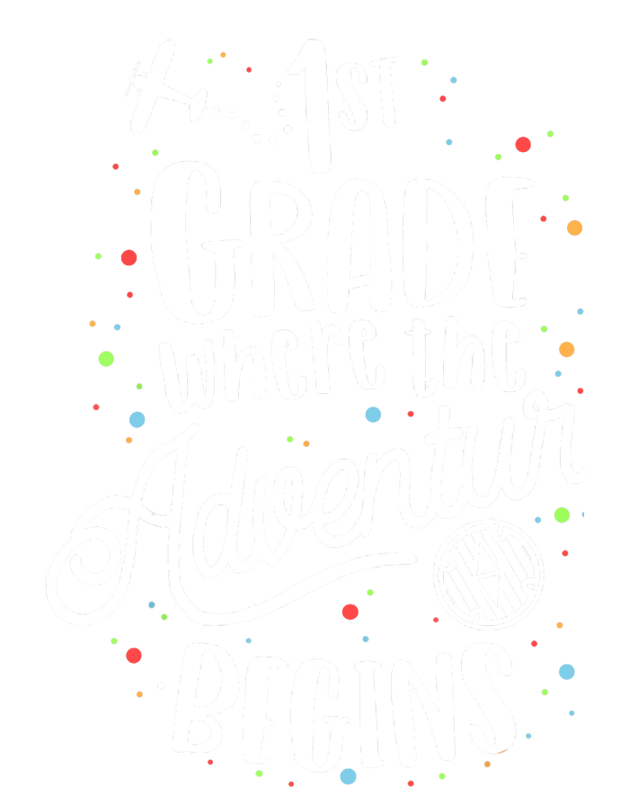 1st Grade Where The Adventure Begins First Teacher Doggie Tank